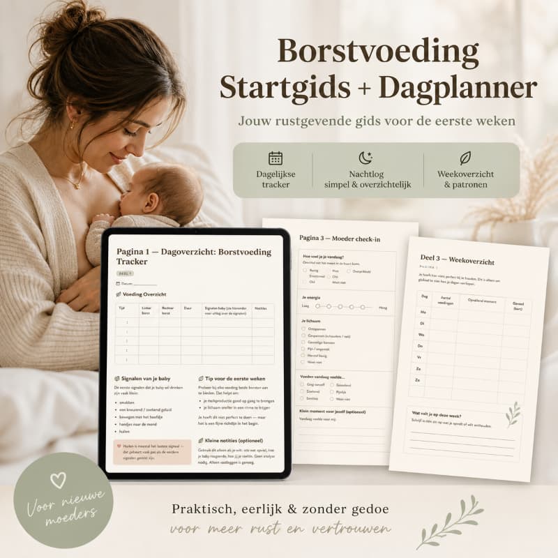 Borstvoeding Startgids en Dagplanner